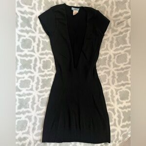 Marciano black glitter dress